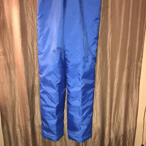 Vintage SKITEX Unisex Blue Ski Snow Bib Overalls Size 14 Yourh - Picture 6 of 7